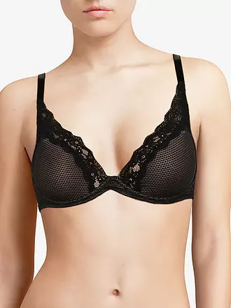 PASSIONATA | Soutien-gorge rembourré BROOKLYN noir | schwarz